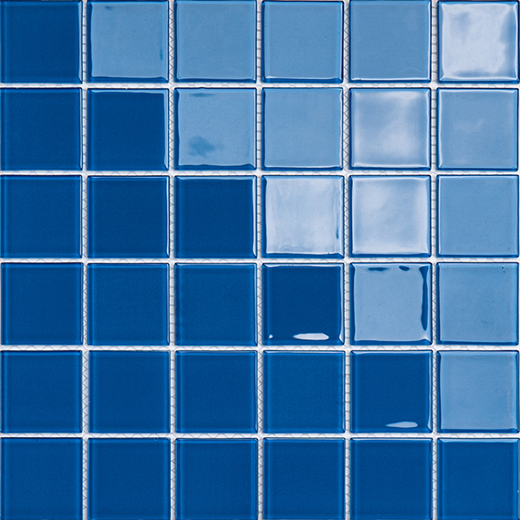 4813 dark blue glass mosaic