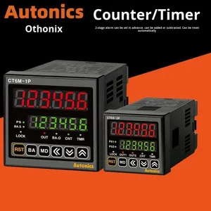 ऑटोनिक्स मूल CT6M-1P2T CT6S-2P4 CT6M-1P4 CT6M-2P4T प्लास्टिक डिजिटल काउंटर मीटर - Product Image 2