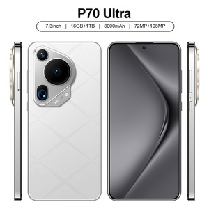 2024热销P70超智能手机16gb 512GB打孔显示安卓手机4G LTE解锁