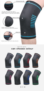 Hot bán thể thao an toàn nén tay áo mềm cú đúp đầu gối và miếng đệm khuỷu tay & bảo vệ đầu gối - Product Image 6