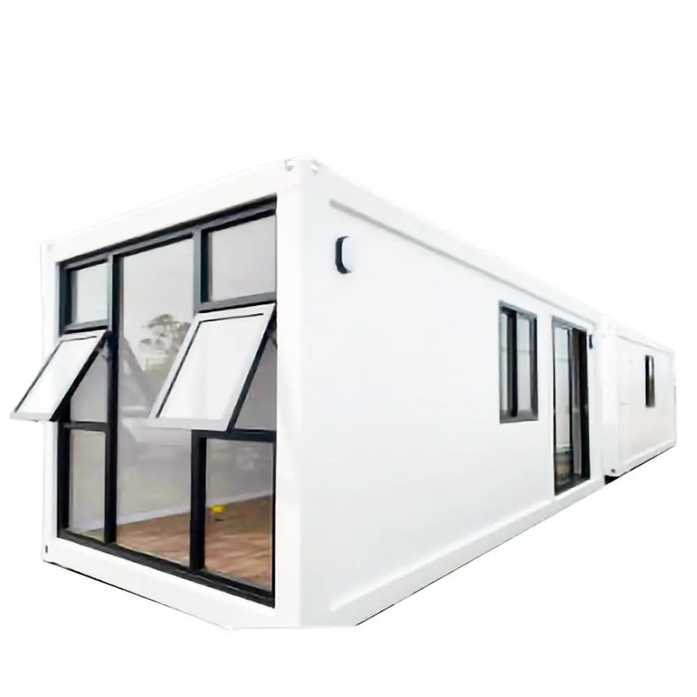 Villa Shein Vouwhuis Sandwichpaneel Huis Prefab Aardbevingsbed Geprefabriceerde Huis E7 Flat Pack Container