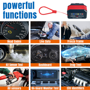 Android IOS KW905 Bluetooth OBD2スキャナーでサポートされているKonnweiカーエラー診断ツール12V車用OBDII自動診断スキャナー - Product Image 5