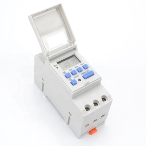 Mini Digital LCD Power <strong>Timer</strong> Programmable Time Switch AC 220V / 110V DC 12V /24 V 16A Din Rail <strong>Timer</strong> Switch