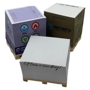 Bloc de notas adhesivo de papel personalizado de 3*3 pulgadas, cubo 3*3, de notas adhesivas Bloc, cubo cuadrado, notas adhesivas de ladrillo de papel - Product Image 6
