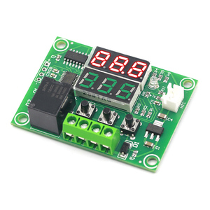XH-W1219 W1219 DC12V doppio Display digitale LED termostato regolatore di temperatura interruttore relè di controllo NTC modulo sensore - Product Image 4