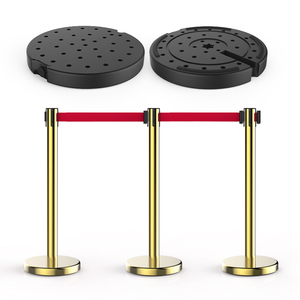 Giao thông đám đông kiểm soát lối đi hàng đợi thảm đỏ nhung dây cực đứng bài hàng rào stanchion - Product Image 1
