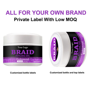 Braid <strong>Gel</strong> <strong>Best</strong> Formula Use for Braid Edge Control Locs Twists Cornrows Big Size Extreme <strong>Hold</strong> Conditioning Shine and Jam <strong>Gel</strong> - Product Image 3