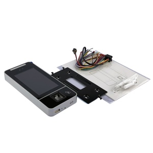 INJES Dynamische Gesicht und Fingerprint Anerkennung Dual Kamera WG Sicherheit IN HERAUS Gesichts Zeit Teilnahme Access Control Terminal - Product Image 3