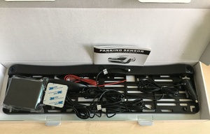 Europlate Waterproof <strong>Wireless</strong> <strong>Reverse</strong> <strong>Sensor</strong> Small LED Display Car Parking <strong>Sensor</strong> Backup Distance Radar European License Frame - Product Image 2