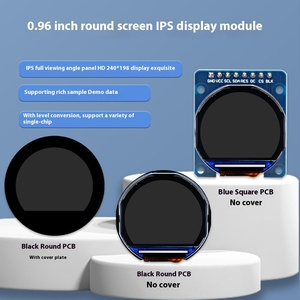 Módulo de pantalla LCD TFT de vista completa IPS de 0,96 pulgadas con interfaces RGB EDP MIPi Puerto serie SPI 240X198 Pantalla redonda a color - Product Image 2
