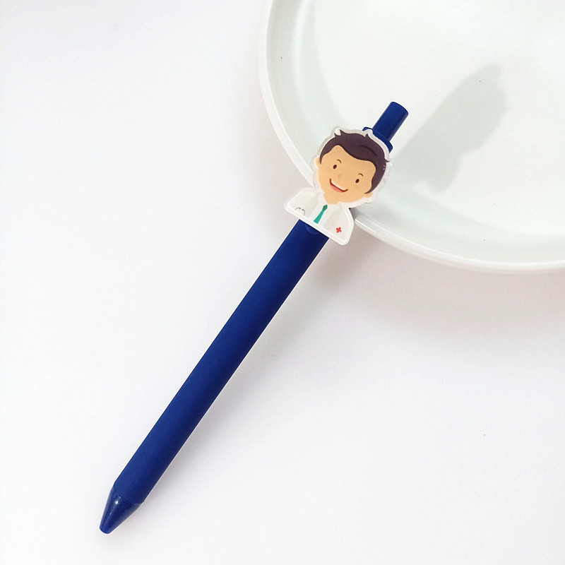 0.5mm black - tie doctor royal blue pen