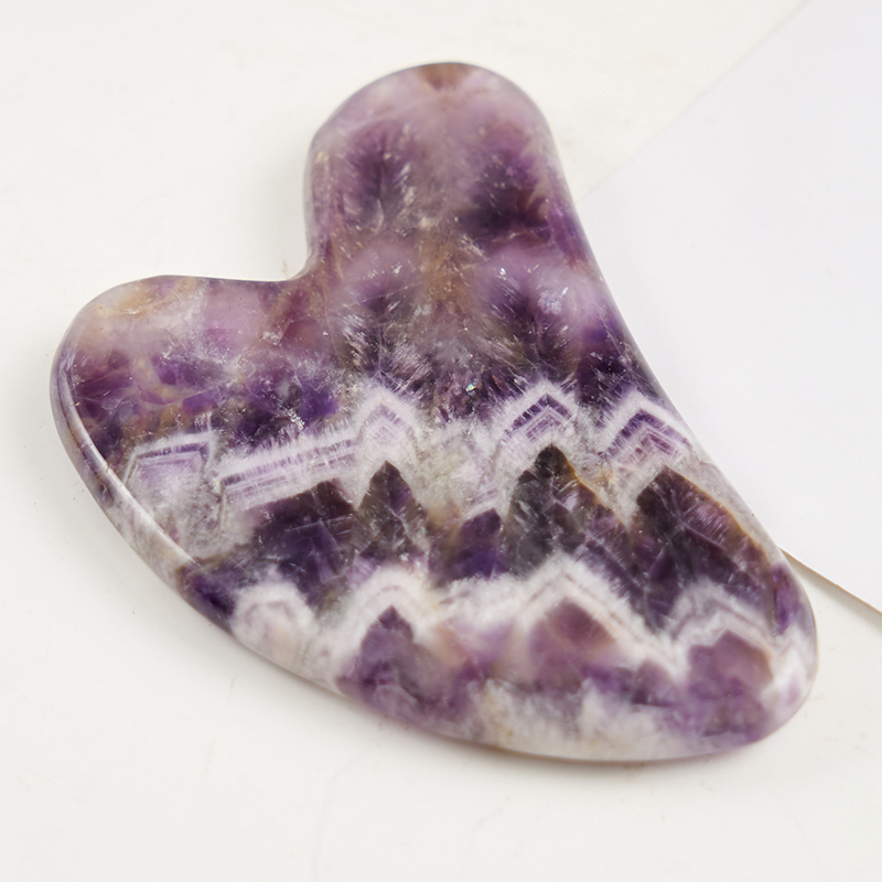 Gua sha en améthyste