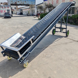 Truck <strong>Loading</strong> and <strong>Unloading</strong> <strong>Container</strong> Belt <strong>Conveyor</strong> Fertilizer Bag Rubber Material - Product Image 5