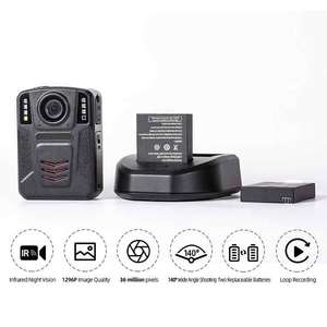 Customized Multi Function Real-time <strong>Intercom</strong> Loop Recording <strong>Motion</strong> <strong>Detection</strong> Body Worn Camera Live Streaming - Product Image 5