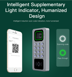 Ethernet impermeabile RFID QR codice di accesso sistema di controllo di accesso AWS IoT codifica dinamica per la gestione dei visitatori con Bluetooth - Product Image 4