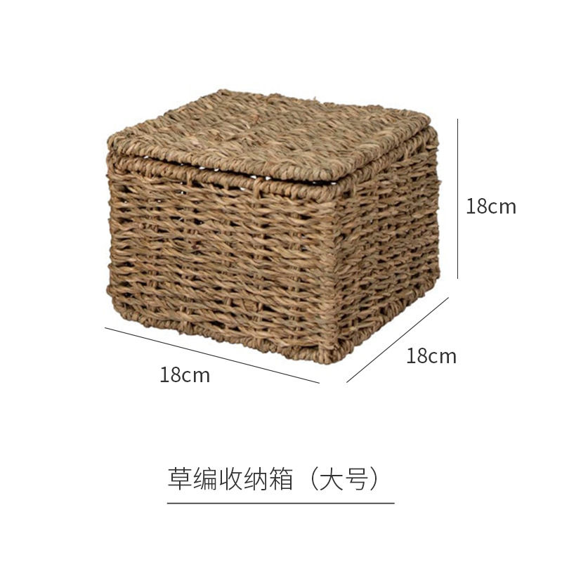Large straw storage box