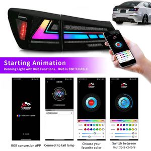 Lexus IS250 IS300 mriçin MRD 2006-2012 RGB koşu işık Led arka lambası arka lamba yeni tasarım toptan fiyat - Product Image 4