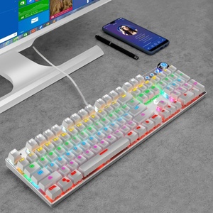 Hot Sales 104 <strong>Keys</strong> Wired Real Mechanical RGB <strong>Keyboard</strong> <strong>Light</strong> up Backlit LED PC <strong>Computer</strong> Game Gaming <strong>Keyboard</strong> - Product Image 6