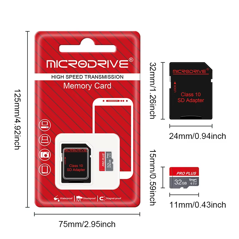 Tarjeta SD + TF/128 GB