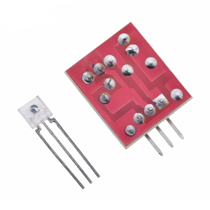 Módulo de sensor receptor láser Tubo sin modulador Módulo de sensor láser Interruptor de relé Nivel alto Nivel bajo
