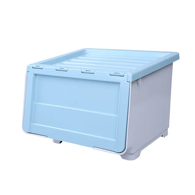 XingYou उच्च गुणवत्ता Multifunctional प्लास्टिक घरेलू सामने खुले खड़ी वस्त्र एवं खिलौना भंडारण बॉक्स