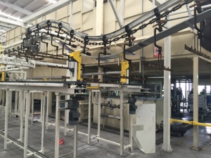 Power and Free <strong>Conveyor</strong> <strong>Automatic</strong> Electrostatic Powder Coating Machine for Powder Coating Line - Product Image 4