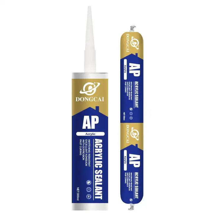 BEST PRICE QUALITY FROM MANUFACTURE OEM ACRYLIC ADHESIVE CRACK ACRYLIC SILICONE SEALANT