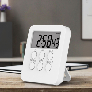 Cronometraggio personalizzato orologio digitale con Timer visivo da cucina cucina con conto alla rovescia per uova Timer da tavolo Timer elettronico Mini allenamento da palestra - Product Image 1