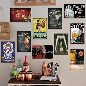Toptan özelleştirilmiş yüksek kalite Retro Vintage kabartmalı reklam garaj bira teneke Metal işareti dekoratif plak Poster - Product Image 6