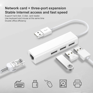 2.0 USB o tipo-C per scheda di rete USB 2.0 con RJ45 + HUB 100M USB-C per HUB Driver per Computer portatile accessori per Computer Desktop - Product Image 6