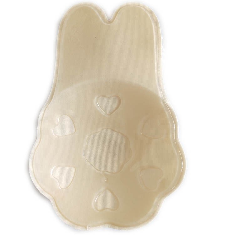 beige Rabbit ear flower shape nude skin tone