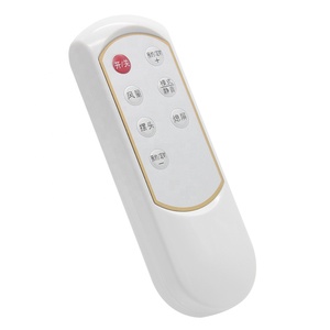 7 Buttons White Black Custom <strong>IR</strong> RF <strong>Remote</strong> Controller for Ceiling Fan Household Appliances <strong>Remote</strong> Control - Product Image 1