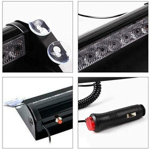 Lkt <strong>Led</strong> Flsh <strong>Light</strong> 6 <strong>Leds</strong> 16 Flashing Modes 12V DC Car Emergency Dash Strobe Warning <strong>Light</strong> Day Running <strong>Light</strong> - Product Image 4