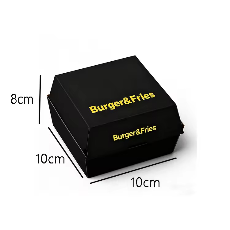 caja de hamburguesa