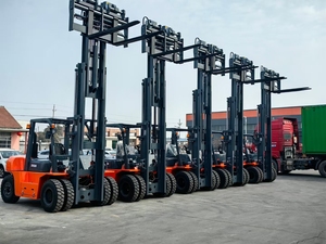 Four-wheel Drive diesel Multi-functional <strong>Hydraulic</strong> Lifting, <strong>Loading</strong> and <strong>Unloading</strong>, and Handling Construction Site Forklift