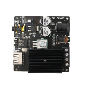 BT 5.0デジタルパワーアンプボードステレオ100W * 2サポートUディスクAUX入力DIYオーディオパワーアンプモジュール - Product Image 3
