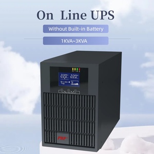 PBP <strong>Online</strong> <strong>1KVA</strong> 800W UPS High Frequency Pure Sine Wave Double Transformation Design <strong>Single</strong> <strong>Phase</strong> AC <strong>Input</strong> No Battery Required - Product Image 1