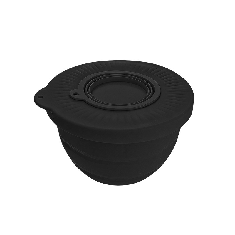 Black Foldable silicone lining