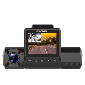 2 Inch Full <strong>HD</strong> 1080p +1080p Front and Inside <strong>Car</strong> Camera with Motion Detection and Park Mode for Uberdrivers - Product Image 1