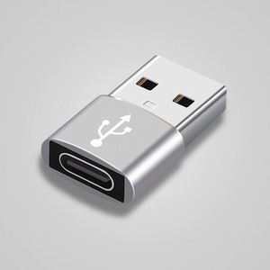 笔记本电脑用标准充电数据连接器USB至C型USB 3.1 C型母连接器转换器适配器 - Product Image 2