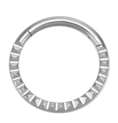 Titanium natural color flat pattern type A