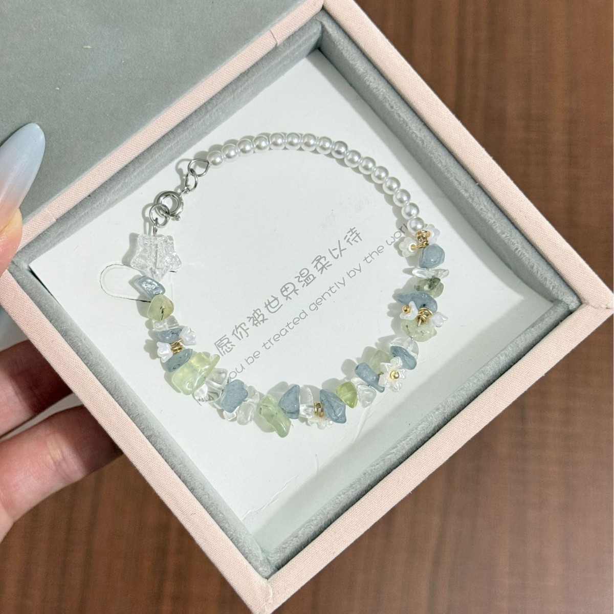 Bracelet vigne fleurie-Multi