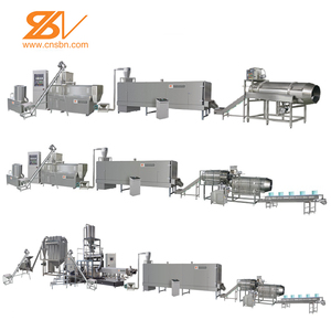 1000 kg/std automatische trockene nasse Kibble Haustier Hund Katze Fisch Garnelen Lebensmittel Produktions system Futter Maschinen Extruder Verarbeitung linie - Product Image 2