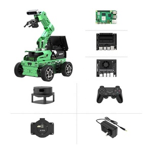 JetMax AI Robot Kit, Visual Recognition , A1 with Voice, Tracked Chassis Chassis Entry, <strong>Raspberry</strong> <strong>Pi</strong> 5 (8G)