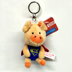 Özel Logo ücretsiz örnek noel moose peluş anahtarlık oyuncak/Oem özelleştirilmiş süper yumuşak Velboa peluş Moose anahtarlık oyuncak - Product Image 2