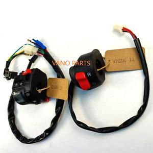 Wanou <span class=keywords><strong>vixion</strong></span> אופנוע מתג שליטה כפתור hlebar מתג הרכבה עם קרן להפוך אור אור אור עבור מתגים אופנוע - Product Image 4