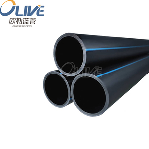 Hdpe מחורר ניקוז צינור 100mm 110mm sdr11 dn150 160mm <span class=keywords><strong>200mm</strong></span> 250mm 280mm pe מים צינור להשקיה