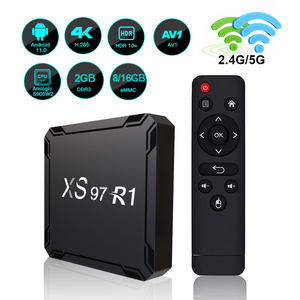 Tùy chỉnh xs97 R1 hộp Amlogic S905 Set-Top Box Dual Wifi Quad core 2GB 16GB Android 11 TVBOX 4K TV hộp - Product Image 6