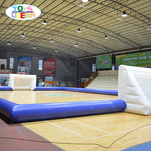 Pro Inflatable Football Field Arena Soccer Pitch Training Field Multiplayer Game Bounce <strong>Free</strong> Kick Fun - Product Image 5