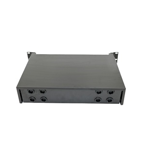 Venta caliente 19 pulgadas 3U LC 144 Puerto SX Tipo de cajón Caja de terminales de panel de conexión de fibra óptica para comunicación de red - Product Image 3